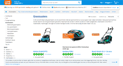Desktop Screenshot of grasmaaierstore.be